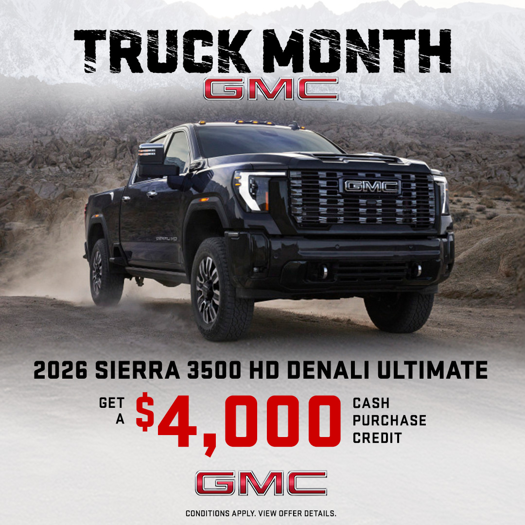 2026 GMC Sierra 3500 HD Denali Ultimate
