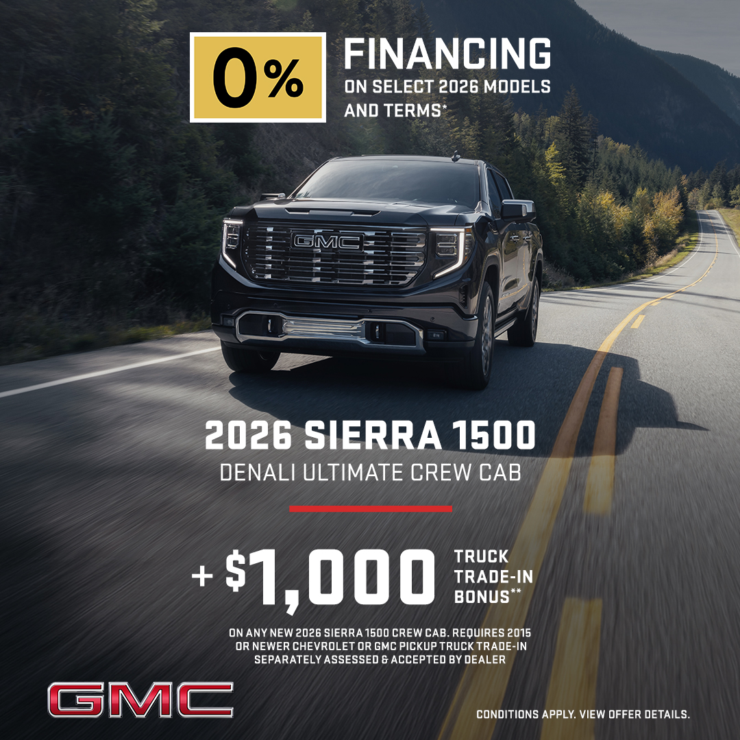 2026 Sierra 1500 Denali Ultimate Crew Cab